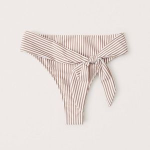 Abercrombie High Waist Cheeky Bikini Bottoms